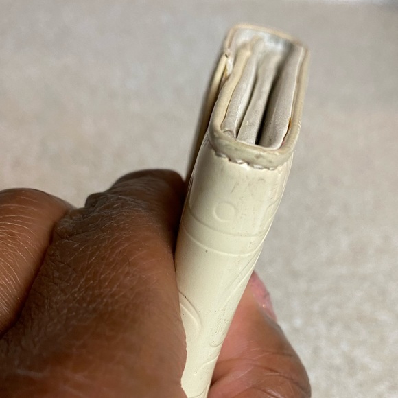 Dior Cream Logo Print Long Wallet - Picture 12 of 16